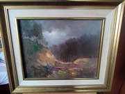 A. Gudański, obraz olejny Przed burzą