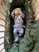 Kokon niemowlęcy makaszka Woodland las