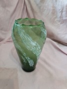 Zielony wazon PRL DDR 