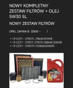 NOWY KOMPLET ZESTAW FILTRÓW +OLEJ 5W30 5 L