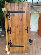 Drzwi ocieplane 6,5cm drewniane na wymiar góralskie piwnic gospodarcze 