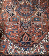 Dywan wełniany perski zabytkowy Heris Iran 225x335 cm Vintage