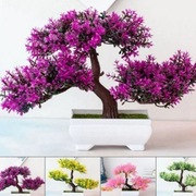 Sztuczne drzewko bonsai doniczka roślina 