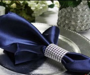 Serwetniki obrączki nowe z cyrkoniami 100 sztuk wesele ślub komunia 