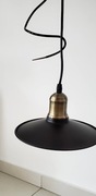 Lampa wisząca w stylu retro, regulowana wysokość 