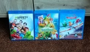Blu-ray na 3 zestaw Disney 