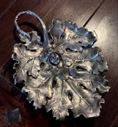 Rasowa secesja - WMF - posrebrzana patera - nimfa