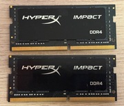 Ram HyperX SODIMM, DDR4, 32 GB, 2400 MHz, CL14 (HX424S14IBK2/32)