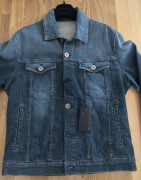 NOWA kurtka jeansowa, katana, TRU Trussardi, r 48