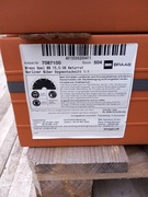 Dachówka karpiówka żłobkowana BRASS OPAL czerwona