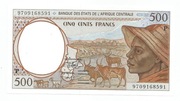 CZAD 500 FRANCS 1997 P601PD