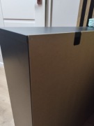 Szafka komoda na buty 80x30D2N1 Altus4 CZARNY WOTAN