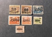 Znaczki Fi 167-171* Polska 1923 - 7 szt.