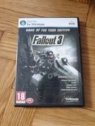 FALLOUT 3 I GOTY + DODATKI PC PL POLSKIE WYDANIE UNIKAT STAN IGŁA IDEALNY !