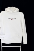 Tommy Hilfiger czysta biel bez wad, unisex XL/L