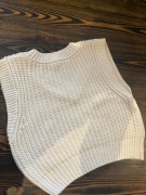 Sweter bezrękawnik S ZARA damski