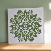 Szablon mandali, malarski, DIY, scrapbookingu, tynk ozdobny Nr 12
