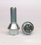 Śruby do kół 12x1,5 30mm k.17 stożek