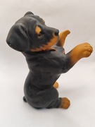 Figurka uroczy szczeniak pies Rottweiler Stilia kolekcja 