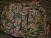 Plecak w kwiatki - szkolny