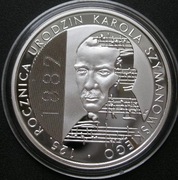 Polska 10 złotych 2007 - Karol Szymanowski - srebro - stan menniczy