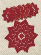 Zestaw serwetek na szydełku