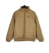 Damska Kurtka Przejściowa Pikowana Beżowa U.S. Polo Assn. | R. S