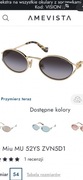 Okulary miu miu 