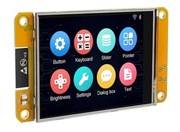 ESP32-2432S028 WROOM LCD 2,8'' dotyk USB CYD2USB LVGL  audio DAC wi-fi