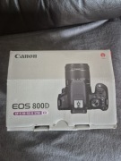Canon eos 800d kit+ zoom tamron 18-270