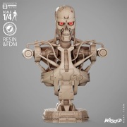 Terminator T800 Popiersie Figurka 32cm 1/4 Ręcznie Malowana