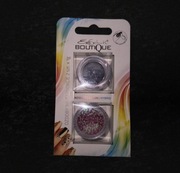 Ozdoby na paznokcie 2 słoiczki 1g w różnych kolorach