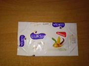 Stare puste opakowanie okładka Luksja Wanilia 2012 mydło w kostce