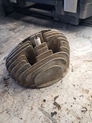 Wfm 125 głowica wsk nie kartery 150 shl silnik skrzynia wał dekiel pokrywa 