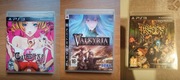 3 gry Catherine, Valkyria Chronicles, Dragon's Crown - PlayStation 3 - PS3