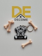 Personalizowany brelok z psem, Mastiff
