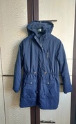 Kurtka paka 158 Reserved granatowa ciepla