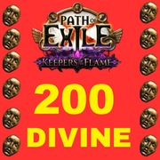 200 DIVINE ORB PATH OF EXILE LIGA ORBY KEEPERS OF THE FLAME NEW LEAGUE POE