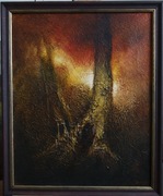 Obraz olejny Krzysztofa Kacprzaka