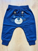 Joggery spodnie miś rozmiar 80