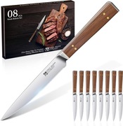 Purple Dragon Steak Knives - 8 Noży