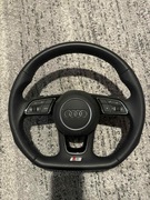 Kierownica Audi A3 8V A1 8X S-LINE Ścięta Łopatki AIRBAG