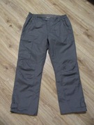 NORTH ADVENTURE szare męskie spodnie turystyczne solidne jak nowe_ 3XL