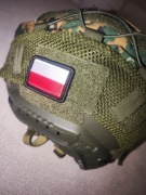 Hełm Kevlar balistyczny nowy 3a zielony tanio wyprzedaż 
