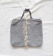 szara torba na zakupy, mocna torba na zakupy eko torba szoperka A4