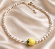 Naszyjnik z pereł naturalnych 