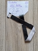 taśma lvds P-TWO AWM 20861 E221612 105C 60V VW-1 z toshiby