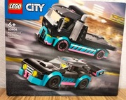 LEGO City Samochód wyścigowy i laweta +6