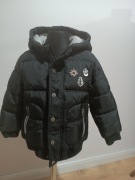 Czarna kurtka zimowa Dreimaster używana rozm 3-4 l