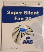AABCOOLING SUPER SILENT FAN 20 CM WENTYLATOR 200mm 4dB 12V